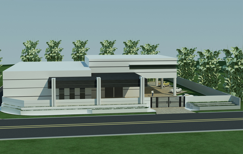 Offices and Showroom Under Construction, Grand Opening Winter 2011 - Exterior